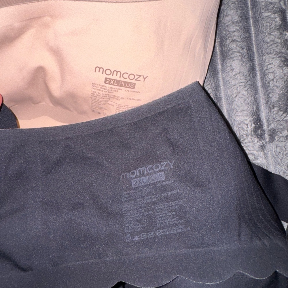 Momcozy Black and Tan Nursing Bra - Picture 4 of 5